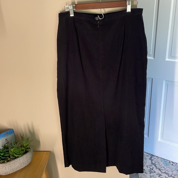 Casual Corner Annex petite ankle length black skirt - Picture 2 of 14